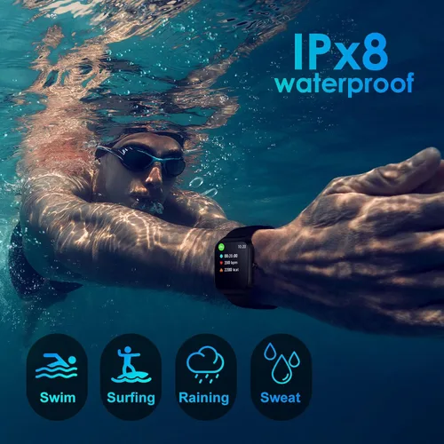 Miniatura 5 de Smart Watch for Men Women Make Call Answer 1.85" with 20+ Sport Modes Fitness Tracker Sleep Spo2 Heart Rate Monitor Smartwatch Waterproof Pedometer