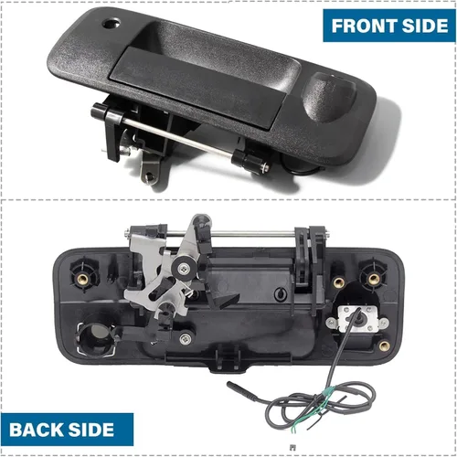 Miniatura 8 de EWAY Para Toyota Tundra 2007-2014 4.3 "Monitor de espejo retrovisor con manija del portón trasero Kit de cámara de respaldo Estacionamiento