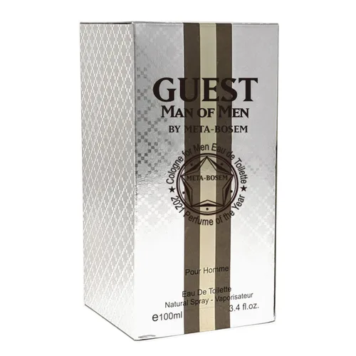 Miniatura 2 de GUEST MAN OF MEN Colonia, Eau de Toilette en espray para hombres, maravilloso regalo, aroma exclusivo, todo tipo de piel, una botella clásica, 3.4