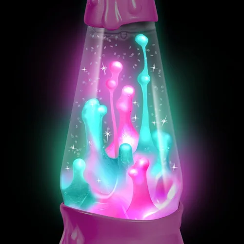 Miniatura 8 de Canal Toys So Slime Glow Slime, paquete de 5, divertido kit de slime que brilla en la oscuridad con contenedor. Estirar, aplastar y jugar