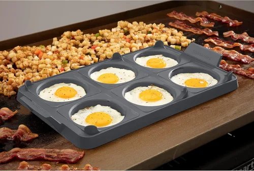 Miniatura 4 de Cuisinart CGR-600 Bandeja de 7 piezas para anillos de huevo