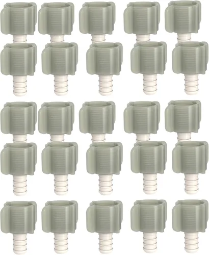 Miniatura 11 de SEAFLO Acoplamiento de tubería PEX de plástico de 90 grados 1/2" Barb x 1/2" adaptador de codo de ajuste de púas compatible con tubo PEX o PE-RT