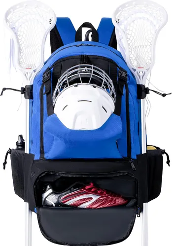 Miniatura 8 de Mochila para lacrosse GoHimal extra grande con soporte para palo de arrastre Tow Stick Holder