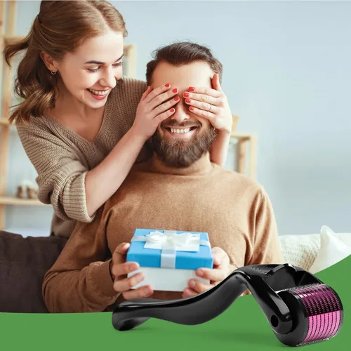 Miniatura 4 de Derma Roller para el cabello, barba, piel facial, cara, 540, titanio, Derma, rodillo cosmético, instrumento de belleza