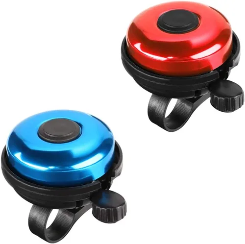 Miniatura 18 de Accmor Campana de Bicicleta Clásica, Campana de Bicicleta de Aluminio, Campana de Bicicleta de Sonido Fuerte Nítido y Claro para Adultos y Niños