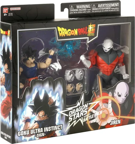 Miniatura 8 de Dragon Stars Series - Dragon Ball Super - Set de Figuras de Acción Goku Ultra Instinct Sign vs Jiren Battle Pack de 6.5 pulgadas