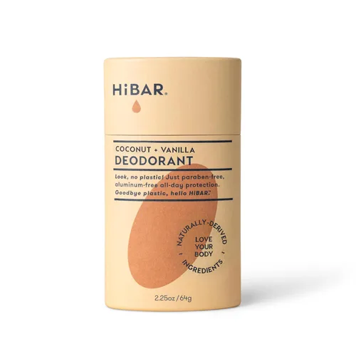 Miniatura 10 de HiBAR - Desodorante sin plástico de bergamota y cedro - Desodorante natural - Protección durante todo el día - Con cera de semillas de girasol