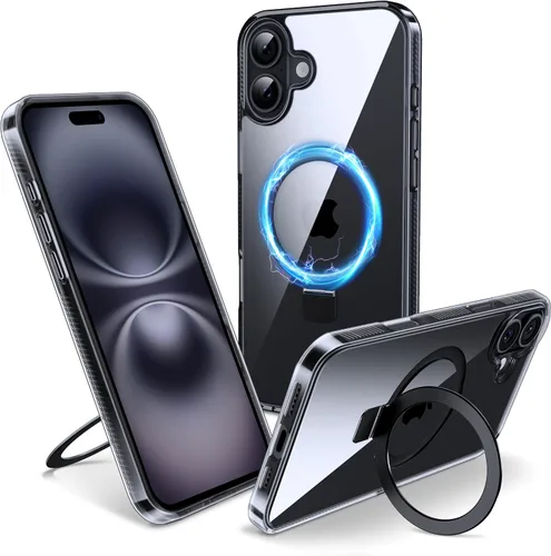 Miniatura 29 de Funda magnética para iPhone Air – [Soporte invisible integrado] [Compatible con MagSafe] [Protección contra caídas de grado militar] Cubierta