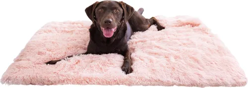 Best Friends by Sheri - Manta afelpada calmante para perros – Ultra suave de pelo sintético para mascotas, alivio de la ansiedad, cubierta de cama