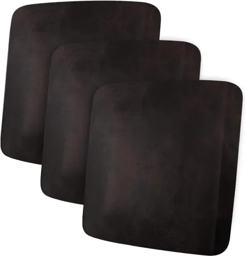Miniatura 67 de ANARACHON Fundas de cojín de sofá con aspecto de cuero, juego de fundas de asiento de sofá, protector de muebles para sillón seccional, sofá biplaza