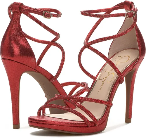 Miniatura 7 de Jessica Simpson Jaeya - Sandalias de vestir con tiras y tacón para mujer