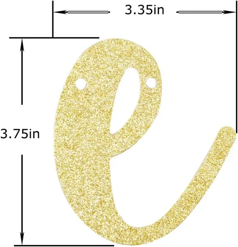 Miniatura 2 de Cartel de Oh Twodles, cartel de papel dorado con purpurina para decoración de fiesta de segundo cumpleaños para niños y niñas