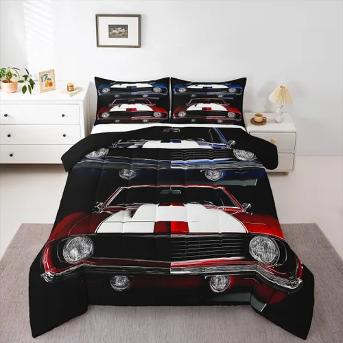 Miniatura 50 de Juego de ropa de cama de juegos de pelota, juego de edredón de baloncesto y fútbol, hexagonal, geométrico, deportivo, de plumón, béisbol, tenis
