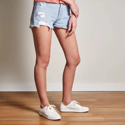 Miniatura 6 de OLUKAI Pehuea Li - Tenis de meter para mujer, zapatos casuales para uso diario con talón abatible y diseño de malla transpirable, ligeros y cómodos