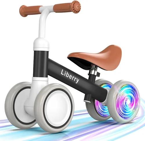 Miniatura 10 de Liberry Bicicleta de equilibrio para bebés con asiento ajustable, primer juguete para niños de 1 a 2 años, regalo de cumpleaños para niños y niñas