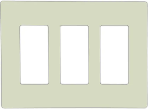 Miniatura 69 de ENERLITES Placas de pared decorativas sin tornillos, cubiertas de tomacorrientes seguras para niños, tamaño de 4 posiciones, 4.68" H x 8.30" L, Negro