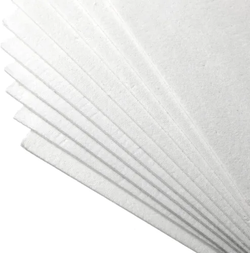 Miniatura 7 de 10 piezas de papel de horno de fibra de cerámica de 11 x 12 pulgadas, material de junta de cerámica de alta temperatura, papel de aislamiento