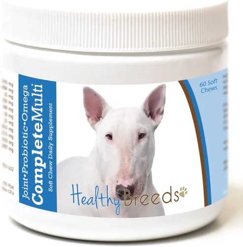 Miniatura 98 de Healthy Breeds Pug todo en uno multivitamínico suave masticable 60