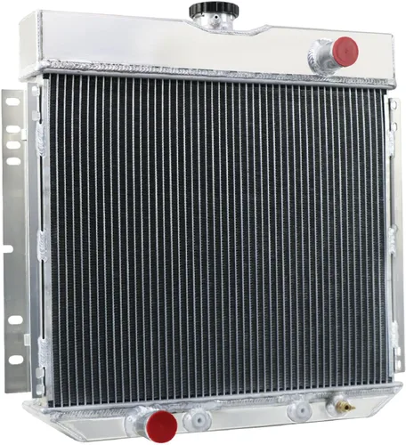 Miniatura 3 de Radiador de aluminio de 4 filas para Ford 1970-73 Maverick 1967-1970 Mustang 1971-1972 Mercury Comet 3.3L 4.1L 2.8L L6 Base de gas Grande 1968 1969