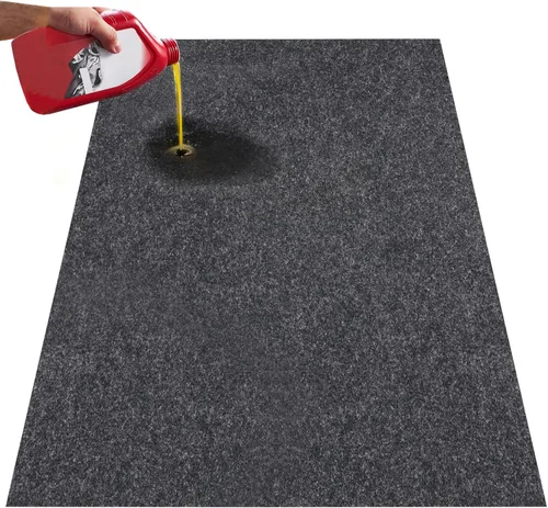 Miniatura 14 de VEVOR Tapete para Piso de Garaje, 3'x5' Tapete para Derrames de Aceite, Tapete para Piso de Garaje Debajo del Automóvil, Duradero, Reutilizable