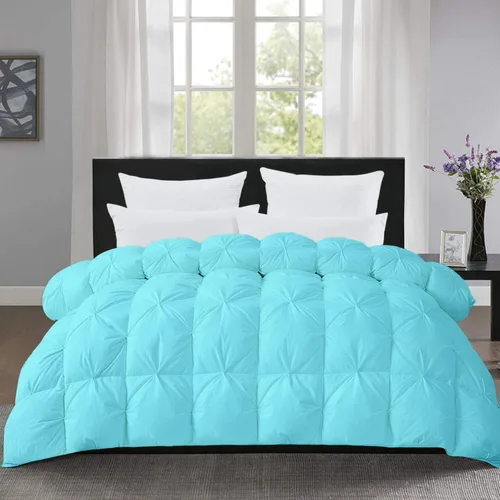 Edredón plisado de gran tamaño Queen (98 x 98 pulgadas), manta refrescante para personas que duermen con calor y sudores nocturnos, 1 unidad, suave,