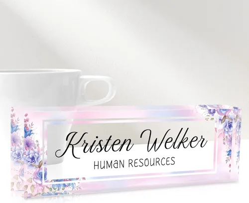 Miniatura 45 de Gowelly Placa de nombre personalizada para escritorio de oficina, placas de nombre personalizadas para escritorio, regalos personalizados