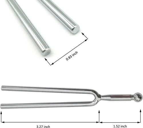Miniatura 2 de A440 Hz A440 Hz. Llave estándar A para piano, guitarra, bajo, violín, afinador, cuerda, instrumento musical, afinador, diapasones, todo en bolsa