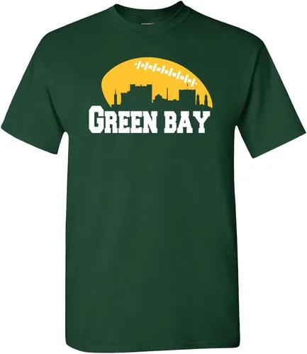 Miniatura 50 de Xtreme Apparrel City Skyline - Camiseta de hombre para los aficionados al fútbol americano Baltimore - Camisa púrpura