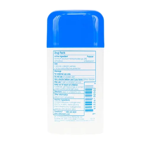 Miniatura 8 de Vanicream Antitranspirante - Desodorante de fuerza clínica para pieles sensibles, 2.25 onzas, paquete de 3