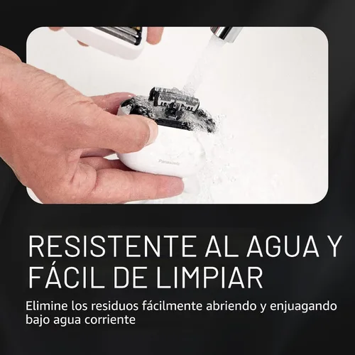 Miniatura 7 de Afeitadora eléctrica Panasonic ARC5 de tamaño palma para hombre, potente navaja de viaje, carga USB-C húmeda/seca, limpieza fácil, navaja japonesa