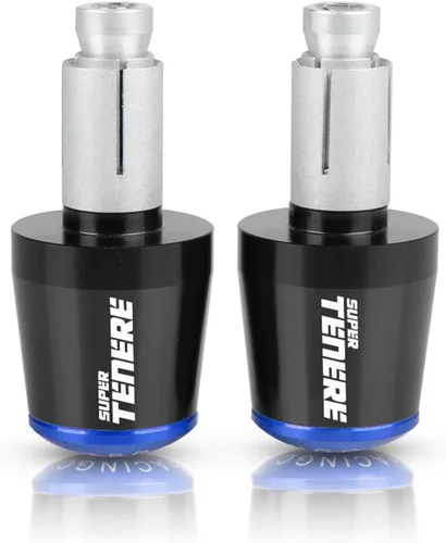 Miniatura 6 de Agarres para manillar de motocicleta de 78 pulgadas, 0.866 in, tapón de extremo para XTZ750 XTZ 750 SUPERTENERE 1989-1996 1995 1994 (color : 1)