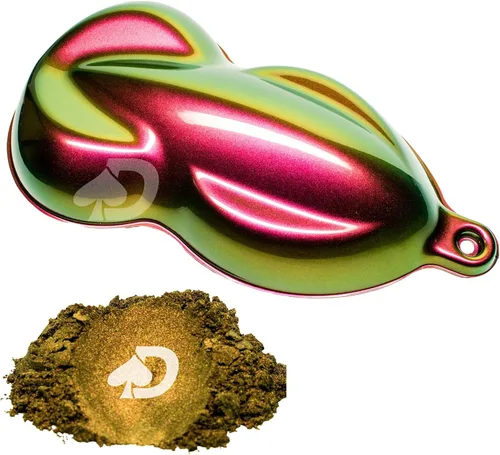 Miniatura 16 de 0.18 oz Arson SuperShift Pearl Polvo de mica camaleón intenso Pigmento de cambio de color para pintura Pigmento camaleón para pintura Polvo
