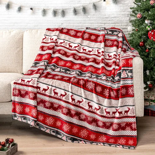 Miniatura 11 de PAVILIA - Manta de forro polar suave y sólida de color negro para sofá, mantas ligeras y mullidas y cálidas para cama, manta de franela mullida