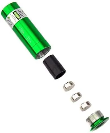 Miniatura 7 de Calidad premium, láser rojo/verde, mira de diámetro del cartucho de barril de calibre 12, visor para escopetas de 12ga con botón
