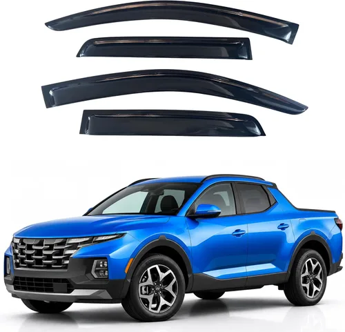 Miniatura 282 de Visor para ventana IG para Hyundai Venue 2020-2023, protector contra la lluvia, adhesivo extra duradero, deflector de viento para lado
