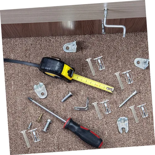 Miniatura 2 de Tuerca de expansión de anclaje de puerta hueca con remache de tornillo para fijación de puerta para instalación de pared hueca, 25 uds
