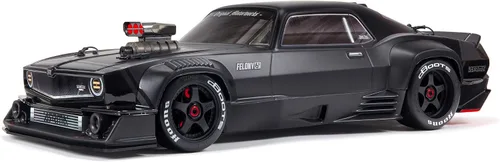 ARRMA 1/7 Felony 6S BLX Street Bash All-Road Muscle Car RTR (transmisor y receptor listos para funcionar incluidos, requiere baterías y cargador),