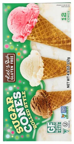 Miniatura 2 de Hagamos Conos de azúcar sin gluten estilo enrollado