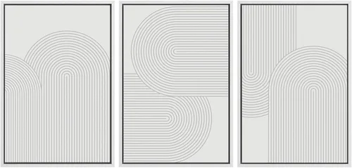 Miniatura 56 de SIGNWIN Lienzo enmarcado para pared, juego de arte abstracto de serenidad costera, ilustraciones abstractas junto al mar, arte moderno, decorativo