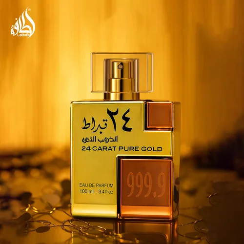 Miniatura 7 de Lattafa Eau De Parfum Spray de Oro Puro de 24 Quilates Unisex 3.4 Oz