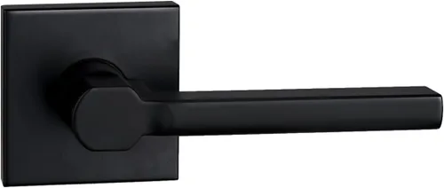 Miniatura 82 de NEWBANG Palanca de puerta de cama/baño para privacidad Baño e interior Manija de cerradura de puerta en negro mate envejecido, HD1601-DB-BK-1P