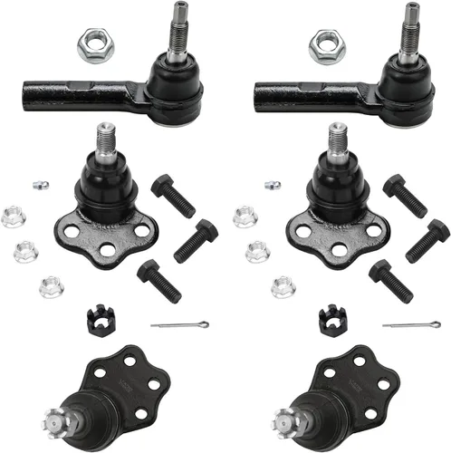 Miniatura 12 de Detroit Axle – Kit de suspensión delantera para Hyundai 2013-2018 Santa Fe 2 enlaces de barra de estabilizador 4 varillas de amarre interiores