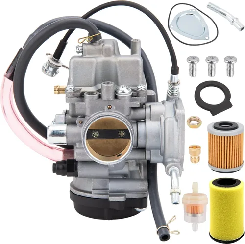 Carburador YFM400 compatible con ATV Yamaha 2000-2006 Kodiak 400 YFM400 y Big Bear 400, 2004-2006 Bruin 350, 2006-2009 Wolverine 350, 2007-2011