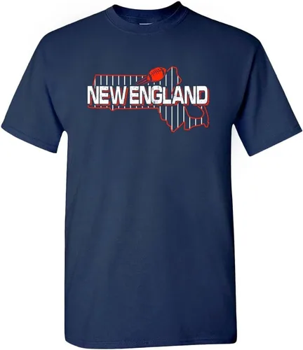 Miniatura 7 de Xtreme Apparrel Camiseta para hombre Team Field Map para aficionados al fútbol Dallas - Camisa azul marino
