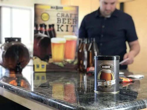 Miniatura 2 de Mr. Beer - Kit de fabricación de cerveza artesanal (2 galones) Juego completo de cerveza casera Kit de fabricación de cerveza para principiantes