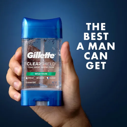Miniatura 8 de Gillette Antitranspirante y desodorante para hombres, protección contra el sudor y el olor 72 horas, frescura de larga duración, tecnología