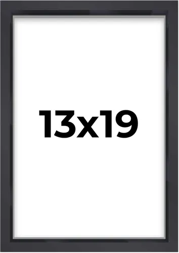 Miniatura 179 de Marco contemporáneo de caja de sombra negra de 14 x 25 pulgadas, profundidad de espacio utilizable, tamaño interior 14 x 25 o 25 x 14 pulgadas