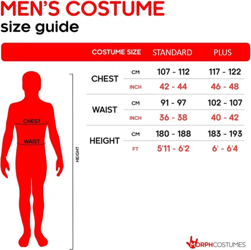 Miniatura 5 de Morph Mens Brown Roman Armor Gladiator Adults Roman Costume Roman Soldier Costume Adult