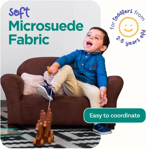 Miniatura 4 de Keet - Sofá infantil de peluche con almohadas decorativas