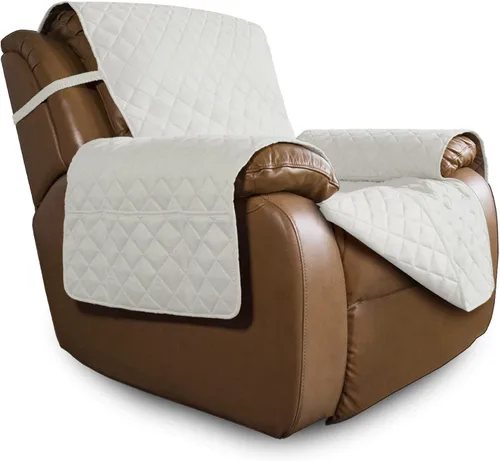 Miniatura 143 de Easy-Going - Funda para sofá, futón y sillón sin reposabrazos, reversible, resistente al agua, para mascotas y niños (azul oscuro/azul claro)